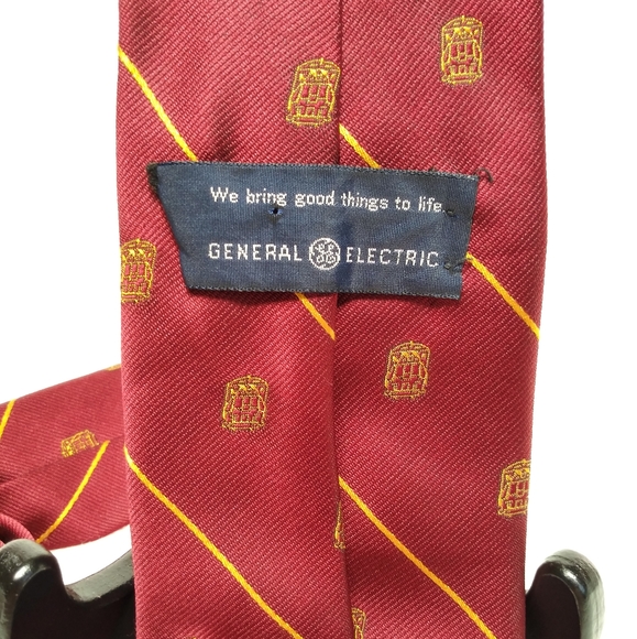 RARE General Electric Silk Blend Neck Tie - Picture 3 of 4